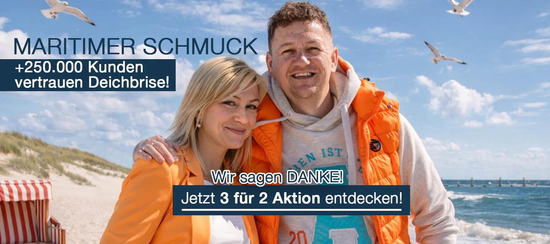Maritimer Schmuck mit Nordsee-Charakter